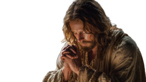 Jesus In Prayer V7 Vinyl Car Decal Sticker – Waterproof & UV-Resistant 2.72"