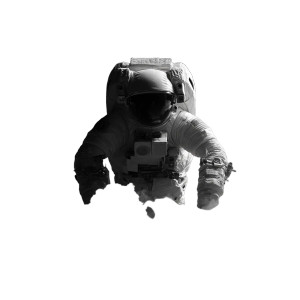 Floating Astronaut V54 Vinyl Car Decal Sticker – Waterproof & UV-Resistant 3.4133333333333336"