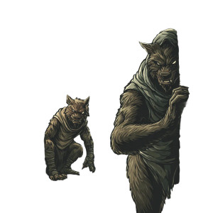 Wolfman Hybrids Vinyl Car Decal Sticker – Waterproof & UV-Resistant 3.4133333333333336"