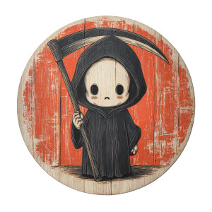 Chibi Grim Reaper V2 Vinyl Car Decal Sticker – Waterproof & UV-Resistant 3.4133333333333336" Chibi Grim Reaper V2 Vinyl Car Decal Sticker – Waterproof & UV-Resistant 3.4133333333333336"