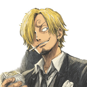 Sanji Vinyl Car Decal Sticker – Waterproof & UV-Resistant 3.4133333333333336"