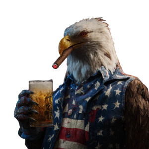 Patriotic Eagle V15 Vinyl Car Decal Sticker – Waterproof & UV-Resistant 3.4133333333333336" Patriotic Eagle V15 Vinyl Car Decal Sticker – Waterproof & UV-Resistant 3.4133333333333336"