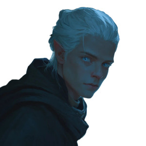 Elven Mage V4 Vinyl Car Decal Sticker – Waterproof & UV-Resistant 3.4133333333333336"