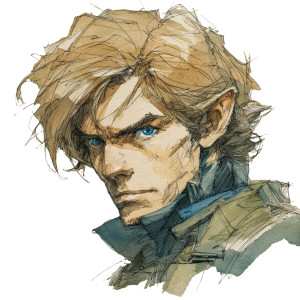 Stealth Elven Warrior Vinyl Car Decal Sticker – Waterproof & UV-Resistant 3.4133333333333336"