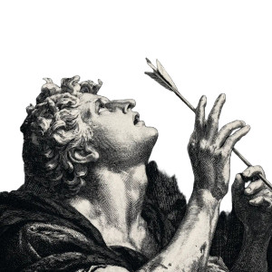 Roman Anguish Engraving Vinyl Car Decal Sticker – Waterproof & UV-Resistant 3.4133333333333336"