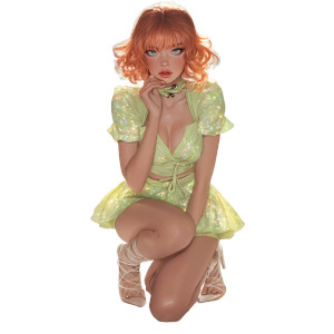 Shy Glamor Vinyl Car Decal Sticker – Waterproof & UV-Resistant 3.4133333333333336"