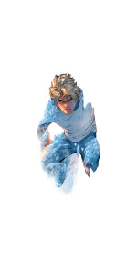 Ice-Fire Superhero V3 Vinyl Car Decal Sticker – Waterproof & UV-Resistant 5.12"