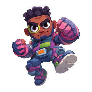 Brawl Stars Hero Vinyl Car Decal Sticker – Waterproof & UV-Resistant 3.4133333333333336"