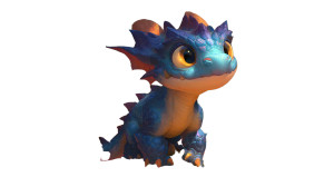 Cute Dragon Illustration Vinyl Car Decal Sticker – Waterproof & UV-Resistant 2.72" Cute Dragon Illustration Vinyl Car Decal Sticker – Waterproof & UV-Resistant 2.72"