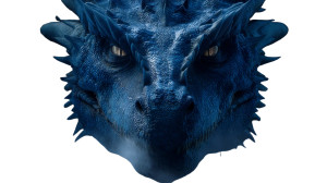 Majestic Blue Dragon V9 Vinyl Car Decal Sticker – Waterproof & UV-Resistant 2.72"