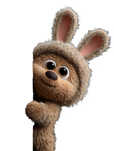 Cute Bear Peeking Vinyl Car Decal Sticker – Waterproof & UV-Resistant 4.1066666666666665"