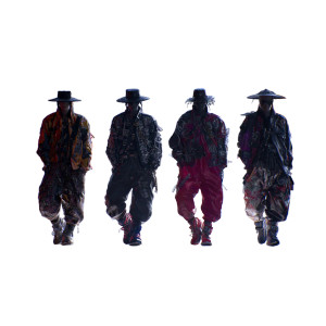 Cyberpunk Rap Dancers Vinyl Car Decal Sticker – Waterproof & UV-Resistant 3.4133333333333336"