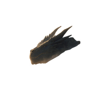 Majestic Mountain Dragon Vinyl Car Decal Sticker – Waterproof & UV-Resistant 3.4133333333333336"