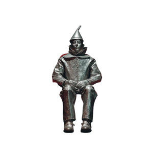 Tin Man At Theater Vinyl Car Decal Sticker – Waterproof & UV-Resistant 6.826666666666667"