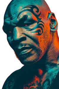 Mike Tyson Head Vinyl Car Decal Sticker – Waterproof & UV-Resistant 4.4