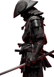 Samurai Profile V3 Vinyl Car Decal Sticker – Waterproof & UV-Resistant 8.746666666666666"