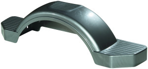 Fulton HDPE Trailer Fender | Fits 12 Inch Wheels | 33-1/2x7-1/2x8-3/4 | Corrosion Proof, Impact Resistant Fulton HDPE Trailer Fender | Fits 12 Inch Wheels | 33-1/2x7-1/2x8-3/4 | Corrosion Proof, Impact Resistant