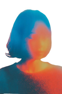 Risograph Portrait Vinyl Car Decal Sticker – Waterproof & UV-Resistant 4.4