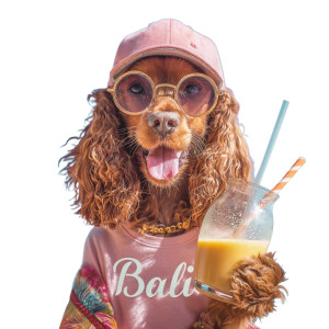 Bali Spaniel Smile Vinyl Car Decal Sticker – Waterproof & UV-Resistant 6.826666666666667"