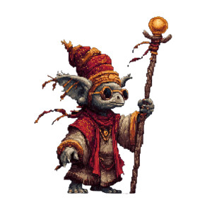 Goblin High Priest Vinyl Car Decal Sticker – Waterproof & UV-Resistant 3.4133333333333336"