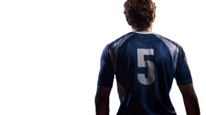 Volleyball Player Jersey Vinyl Car Decal Sticker – Waterproof & UV-Resistant 2.72"