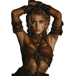 Captive Blonde Pirate Vinyl Car Decal Sticker – Waterproof & UV-Resistant 3.52"