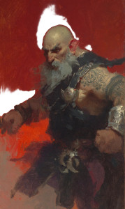 Angry Dwarf Warrior V3 Vinyl Car Decal Sticker – Waterproof & UV-Resistant 4.746666666666667"
