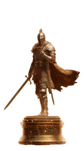 Photorealistic Knight Vinyl Car Decal Sticker – Waterproof & UV-Resistant 9.706666666666667"