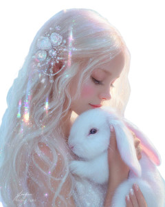 Dreamy Fairy Girl V4 Vinyl Car Decal Sticker – Waterproof & UV-Resistant 4.0"