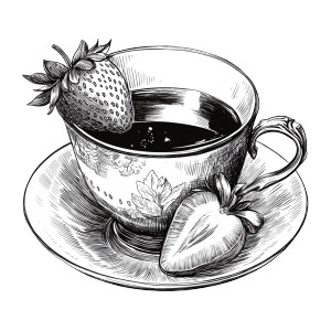 Tea Cup Sketch Vinyl Car Decal Sticker – Waterproof & UV-Resistant 3.4133333333333336" Tea Cup Sketch Vinyl Car Decal Sticker – Waterproof & UV-Resistant 3.4133333333333336"