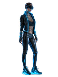 Cyberpunk Woman V45 Vinyl Car Decal Sticker – Waterproof & UV-Resistant 8.213333333333333" Cyberpunk Woman V45 Vinyl Car Decal Sticker – Waterproof & UV-Resistant 8.213333333333333"