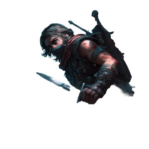 Dark Fantasy Adventurer V3 Vinyl Car Decal Sticker – Waterproof & UV-Resistant 3.4133333333333336"