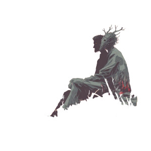 Dual Presence Figure Vinyl Car Decal Sticker – Waterproof & UV-Resistant 3.4133333333333336"