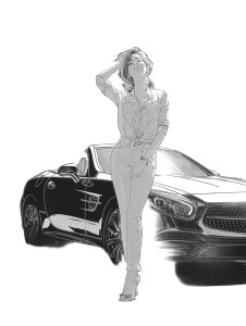 Luxury Sketch Woman V2 Vinyl Car Decal Sticker – Waterproof & UV-Resistant 4.1066666666666665" Luxury Sketch Woman V2 Vinyl Car Decal Sticker – Waterproof & UV-Resistant 4.1066666666666665"