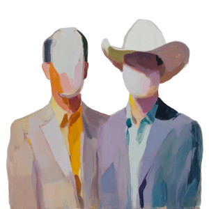 Minimalist Cowboy Duo Vinyl Car Decal Sticker – Waterproof & UV-Resistant 3.4133333333333336" Minimalist Cowboy Duo Vinyl Car Decal Sticker – Waterproof & UV-Resistant 3.4133333333333336"