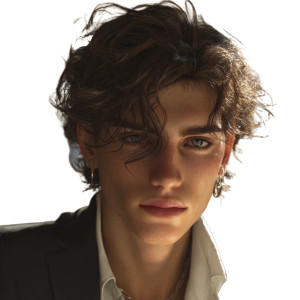 Handsome Italian Man V4 Vinyl Car Decal Sticker – Waterproof & UV-Resistant 3.4133333333333336"