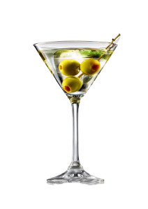 Martini Glass V3 Vinyl Car Decal Sticker – Waterproof & UV-Resistant 4.373333333333333"