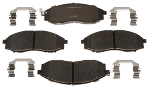 Raybestos Brakes Brake Pad MGD830MH R-Line; OE Replacement; Metallic; Includes Mounting Hardware