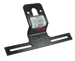 Universal Matte Black License Plate Bracket | Easy Install | Reliable Performance