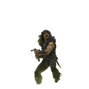 Barbarian Warrior Painting Vinyl Car Decal Sticker – Waterproof & UV-Resistant 3.4133333333333336"