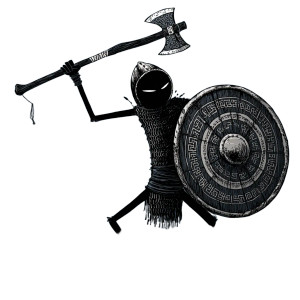 Viking Berserker Stick Vinyl Car Decal Sticker – Waterproof & UV-Resistant 6.826666666666667"