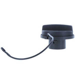 High-Quality Black Fuel Tank Cap | OE Replacement, Tethered, Vented, Long-Life Material | MotorRad
