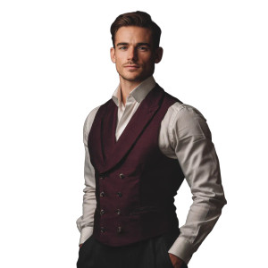 Young Male Lawyer Vinyl Car Decal Sticker – Waterproof & UV-Resistant 3.4133333333333336"