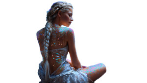 Enchanted Forest Wanderer Vinyl Car Decal Sticker – Waterproof & UV-Resistant 2.773333333333333
