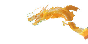 Majestic Chinese Dragon V20 Vinyl Car Decal Sticker – Waterproof & UV-Resistant 5.12"