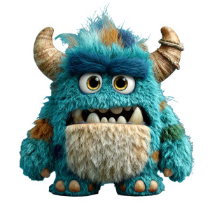 Fluffy Blue Monster V4 Vinyl Car Decal Sticker – Waterproof & UV-Resistant 3.4133333333333336" Fluffy Blue Monster V4 Vinyl Car Decal Sticker – Waterproof & UV-Resistant 3.4133333333333336"
