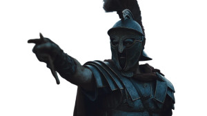 Roman Centurion Command Vinyl Car Decal Sticker – Waterproof & UV-Resistant 5.4