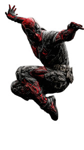 Deadpool-Sensei Dancing Vinyl Car Decal Sticker – Waterproof & UV-Resistant 9.706666666666667"