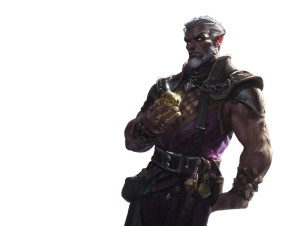 Half-Orc Warden Vinyl Car Decal Sticker – Waterproof & UV-Resistant 6.1866666666666665"