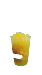 Mango Slushy Split-View Vinyl Car Decal Sticker – Waterproof & UV-Resistant 9.706666666666667"
